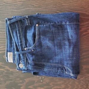 Mother, size 27, dark blue wash
